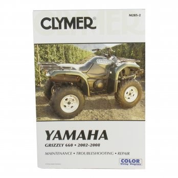 Clymer Workshop Manual - Yamaha YFM 660 Grizzly 2002 - 2008