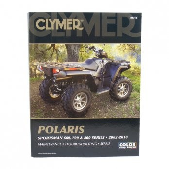 Clymer Workshop Manual - Polaris Sportsman 600 / 700 / 800 2002 - 2010