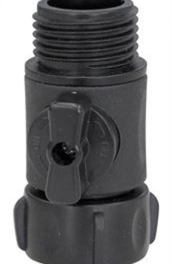Fimco | Black Nylon | Shut-off Valve with Swivel