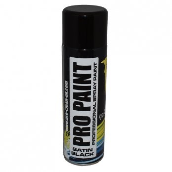 Pro-Clean | Pro Paint | Satin Black | Aerosol | 500ml
