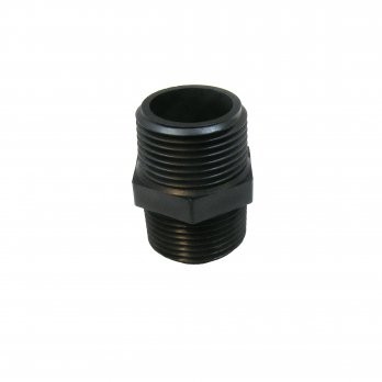 Fimco Parts And Accessories - Poly Close Hex Nipple 3/4 Inch MNPT x 3/4 MNPT