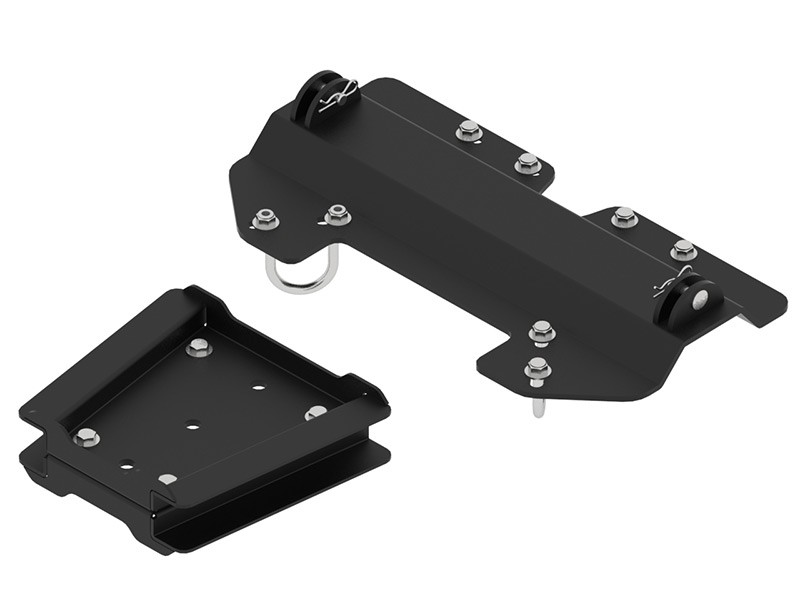 Mid-mount adapter: Polaris RZR 1000 XP / RZR 900 S / RZR 1000 S ( for long push tubes ) - Image 4