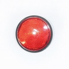 Round Red Reflector With...