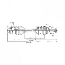 CV Shaft | Arctic Cat 250 /...