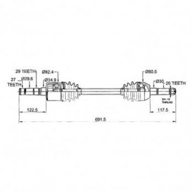 CV Shaft | Polaris Ranger...