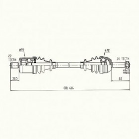 CV Shaft | Polaris Ranger...