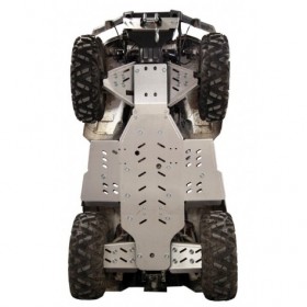 Skid plate full set (aluminium): Linhai 600