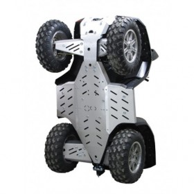 Skid plate full set (aluminium): Polaris Sportsman: XP 550 / XP 850 (-2014)