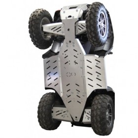 Skid plate full set (aluminium): Polaris Sportsman Touring: 550 X2 / 850 X2: (-2014)