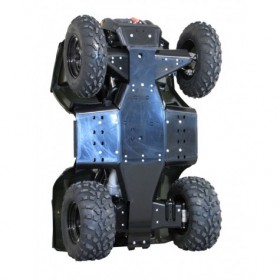 Skid plate full set (plastic): Polaris Sportsman 800 (-2010)