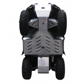 Skid plate full set (aluminium): Kymco MXU 500