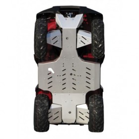 Skid plate full set (aluminium): Kawasaki KVF 650 / 750