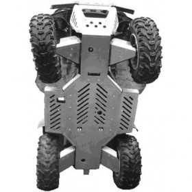 Skid plate full set (aluminium): Yamaha Grizzly 660