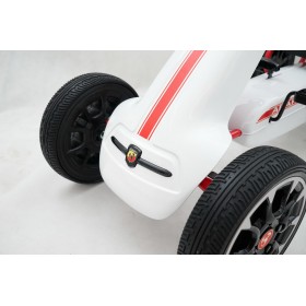 Licensed Abarth Pedal Go Kart White