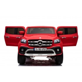 Licensed Mercedes Benz X Class 24V Electric Ride On Jeep Red