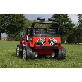 Drifter Raptor Powerful 12V Electric Ride On Jeep Red