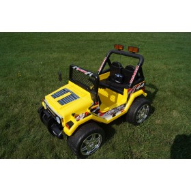 Drifter Raptor Powerful 12V Electric Ride On Jeep Yellow