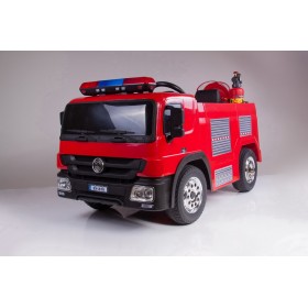 Fire Engine 12V Electric Ride On Truck Red