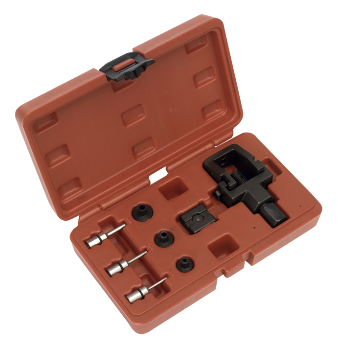 Heavy-Duty Motorcycle Chain Splitter & Riveting Tool Set