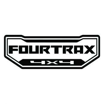 Honda | TRX 420 | Fourtrax | 4x4 Sticker | Front Centre