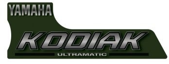 Sticker | Yamaha | Kodiak 400/450 Ultramatic | L/H Tank | Green