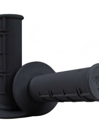 SOFT MX GRIPS 50/50 BLACK WIRTZ PU-003 22/25mm