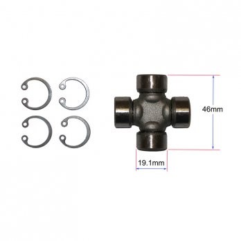 Universal Joint - Arctic Cat 250 2006-08 / Polaris Phoenix/Sawtooth See Fitment Below Rear Prop