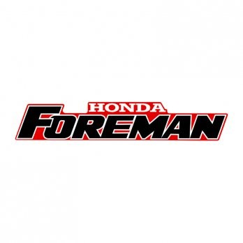 Honda Foreman Tank Sticker 300mm