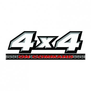 Yamaha 4X4 On Command Sticker