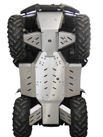 Skid plate full set (aluminium): CFMOTO 500 -2