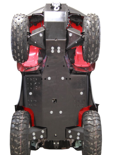 Skid plate full set (plastic): Honda TRX 650 / 680: (-2014)