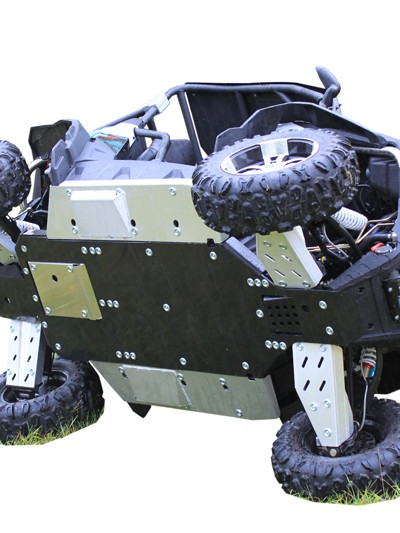 Skid plate full set (aluminium/plastic): CFMOTO ZFORCE 600 EX: ( Z6 EX )