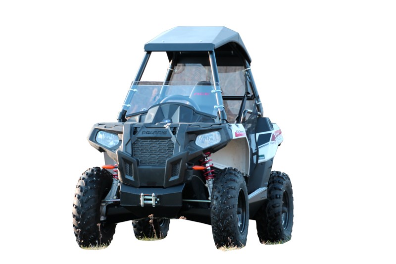 Skid plate full set (aluminium): +front winch mounting kit: Polaris ACE 325 / 570 - Image 3
