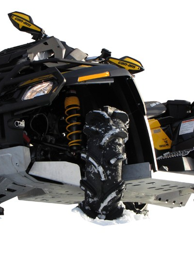 Skid plate full set (aluminium): CanAm G1 Outlander MAX