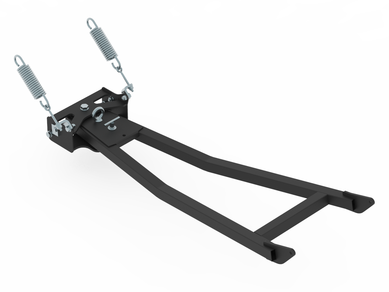 Mid-mount push tubes