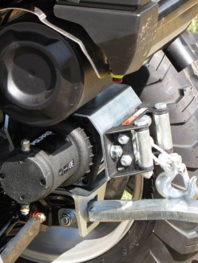Rear winch mounting kit: Polaris Sportsman: 550 / 850 / 1000