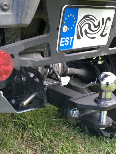 Hitch-ball mounting kit: CanAm G2 Outlander: CanAm G2 Renegade