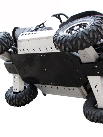 Skid plate full set (plastic): Polaris RZR 800 S