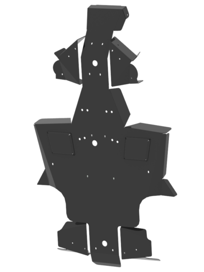 Skid plate full set (plastic): Honda TRX 420 FA (-2013)