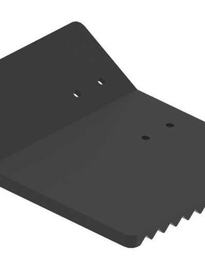 Plastic groomer blade left: for ski track maker