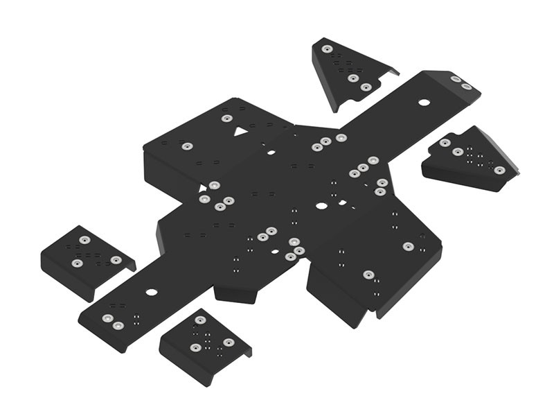 Skid plate full set (plastic): Linhai 500 - Image 3