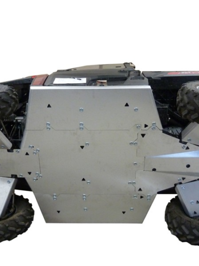 Skid plate full set (aluminium): Polaris Ranger: 900 XP / 1000 Diesel