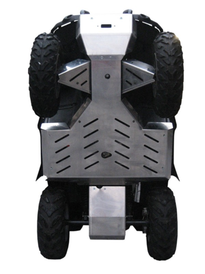 Skid plate full set (aluminium): Kymco MXU 500