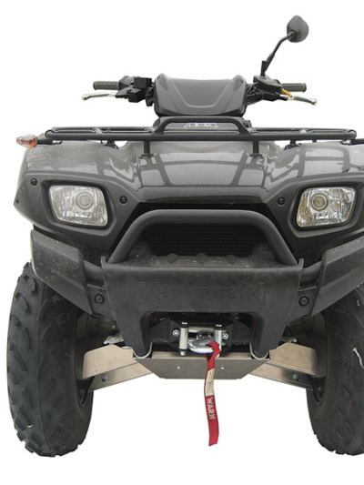 Skid plate full set (aluminium): Kawasaki KVF 650 Rigid