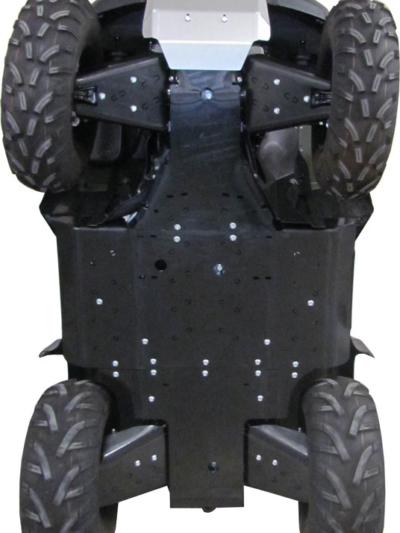 Skid plate full set (plastic): Suzuki KingQuad 500/750 Axi (EPS)