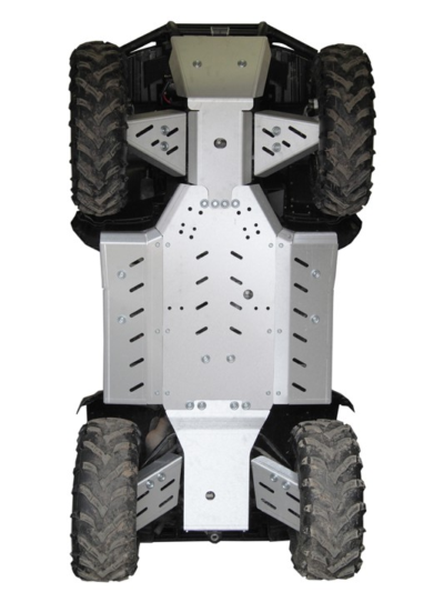 Skid plate full set (aluminium): GOES 520 MAX