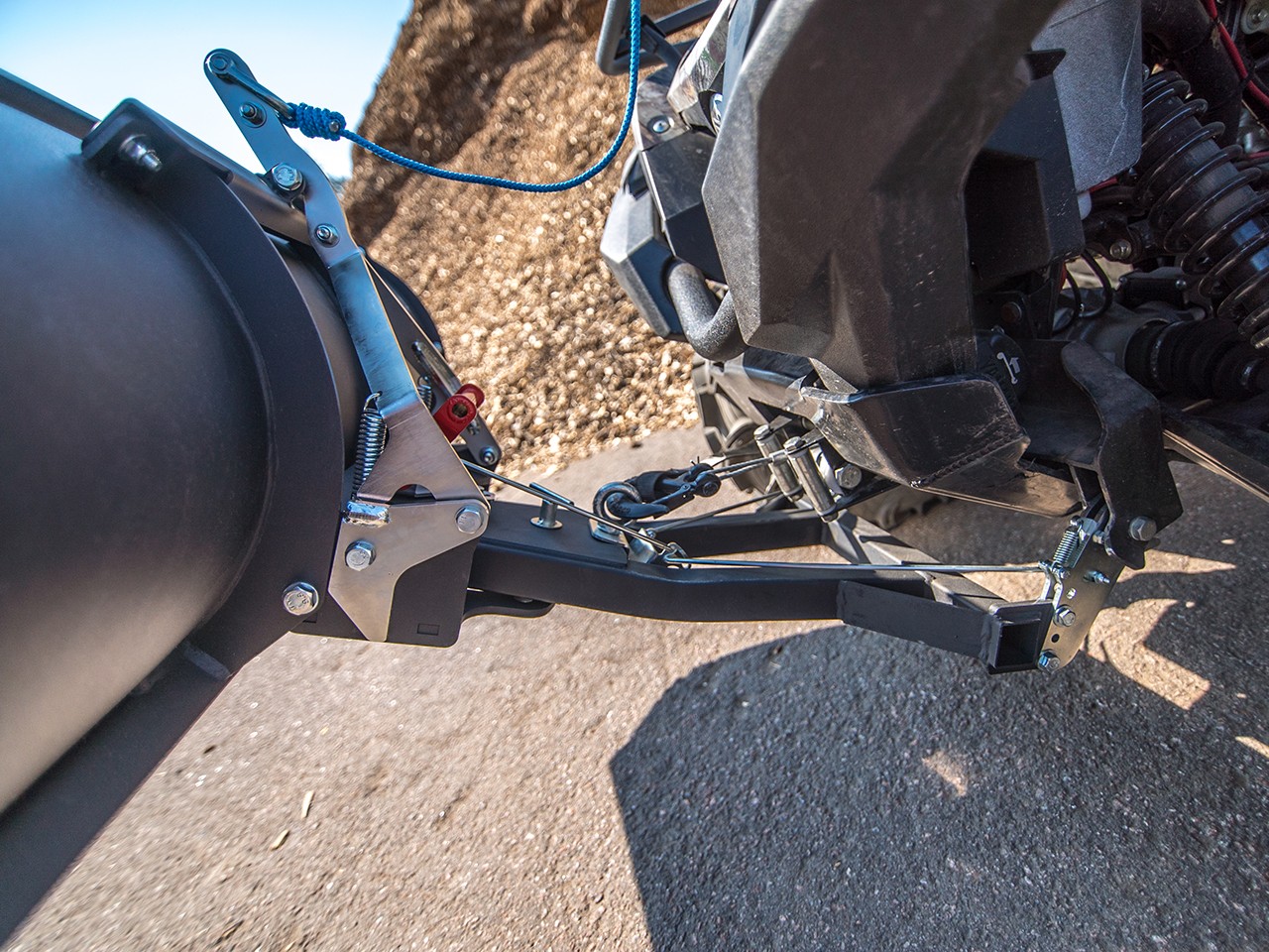 Mechanical plow bucket: 1280 mm / 50 in: for "narrow" type adapters