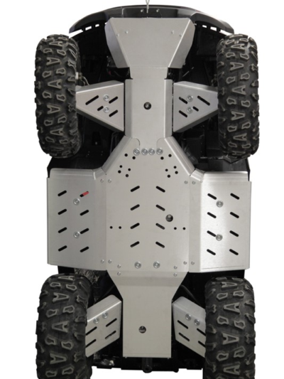 Skid plate full set (aluminium): GOES 525 / 625