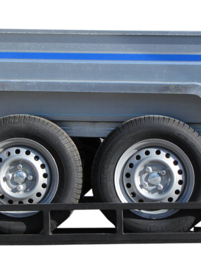 Trailer skis: ( 2 axle trailer )