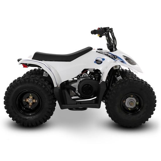 SMC Scout90 90cc Blue Kids Quad Bike - Image 3